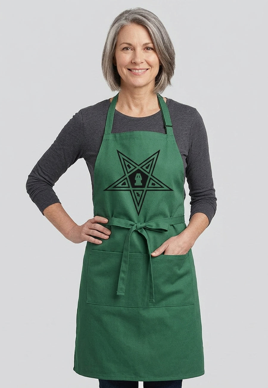 Order of the Eastern Star Masonic Cooking Kitchen Apron