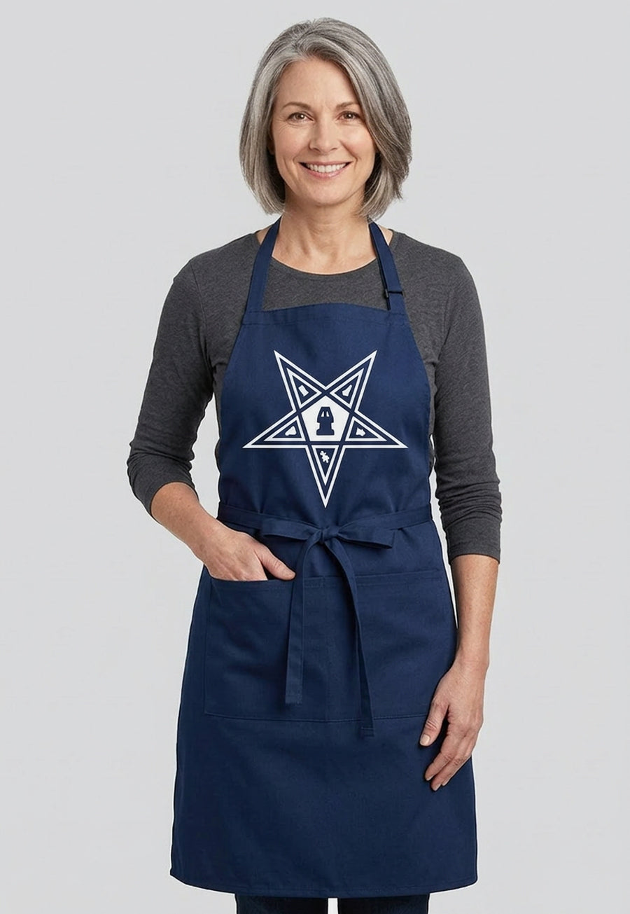 Order of the Eastern Star Masonic Cooking Kitchen Apron