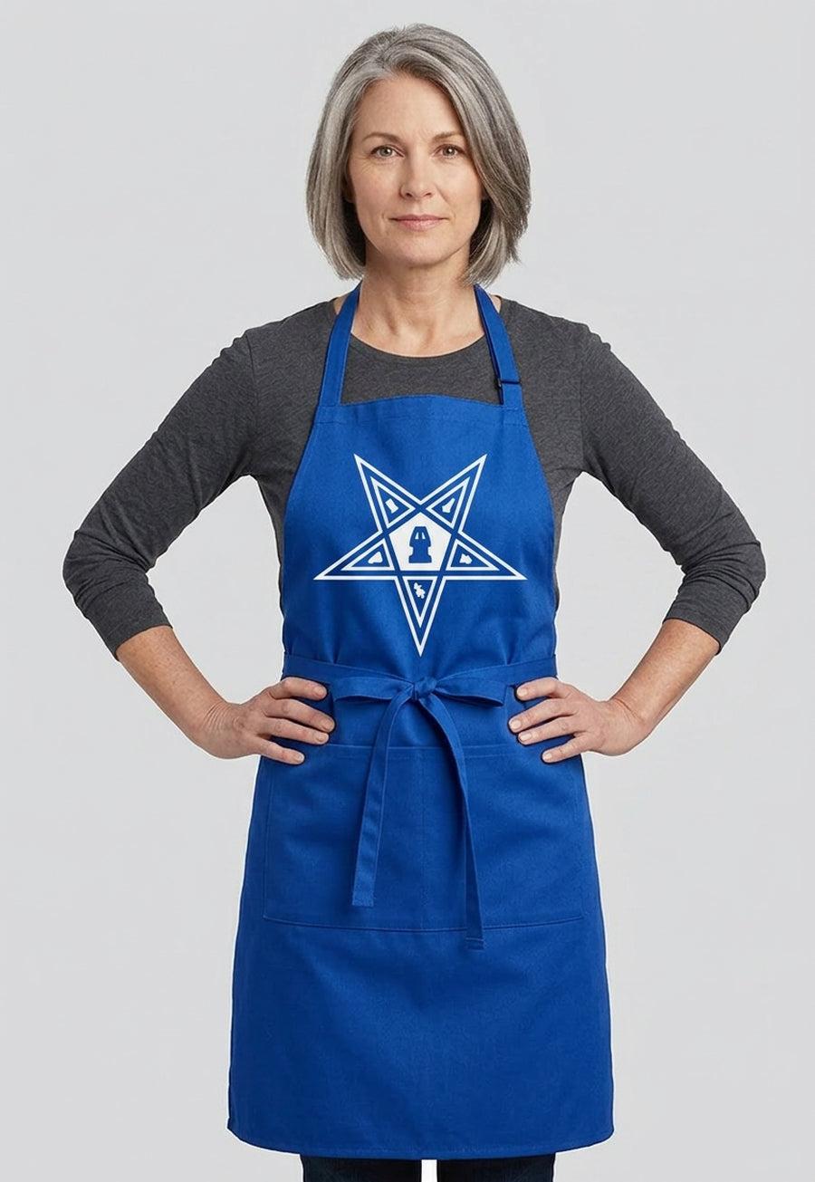 Order of the Eastern Star Masonic Cooking Kitchen Apron