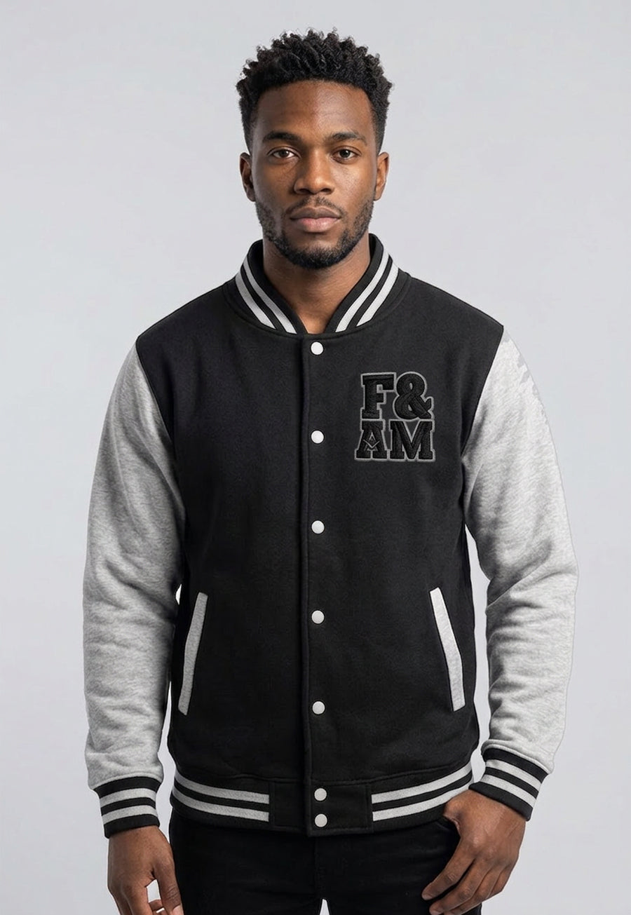 F&amp;AM Heavyweight Letterman Jacket
