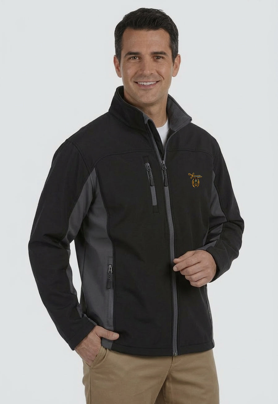 Embroidered Soft Shell Jacket