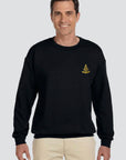 Embroidered Fleece Crew Sweatshirt
