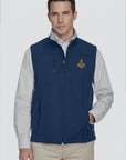 Masonic Men's Embroidered Masonic Soft Shell Vest *Pick Your Design*