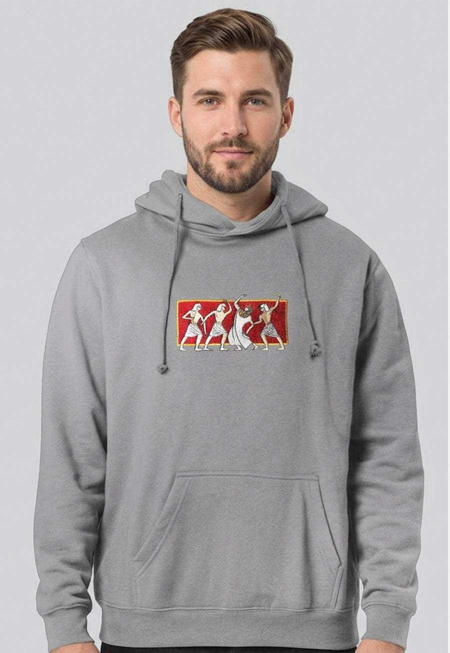 The 3 Ruffians Masonic Embroidered Hoodie