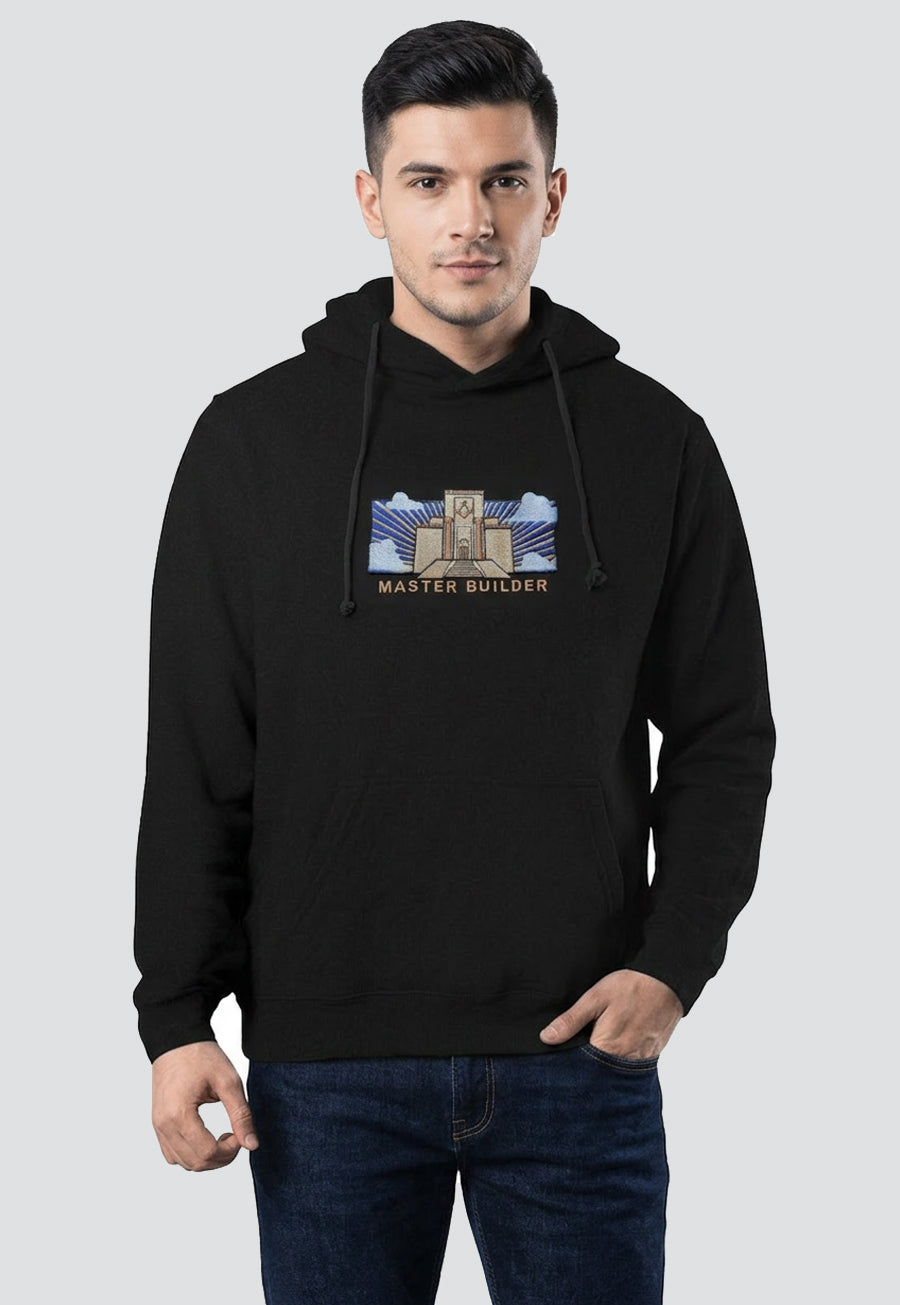 Master Builder Solomon's Temple Embroidered Hoodie