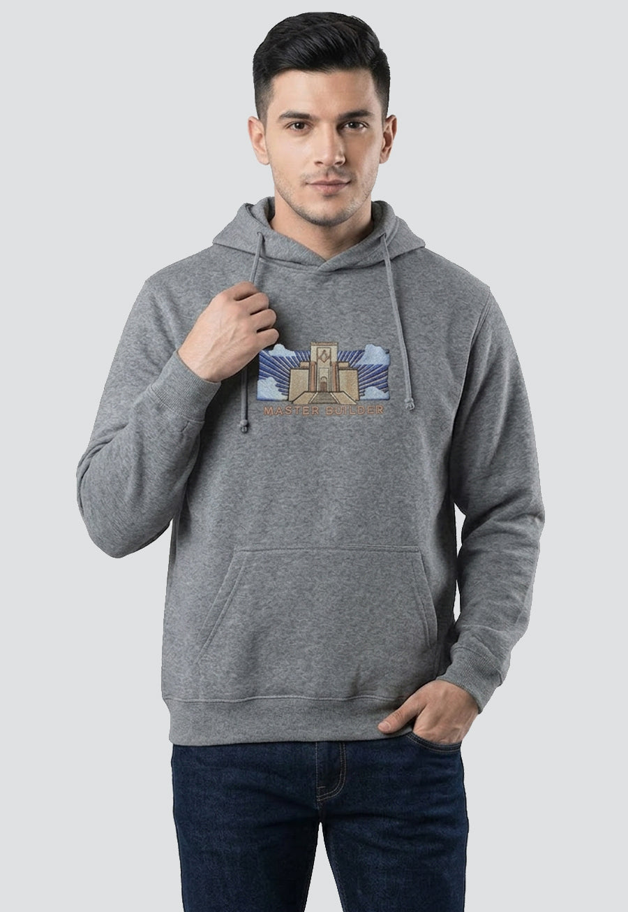 Master Builder Solomon's Temple Embroidered Hoodie