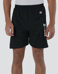Men's Embroidered Cotton Gym Shorts