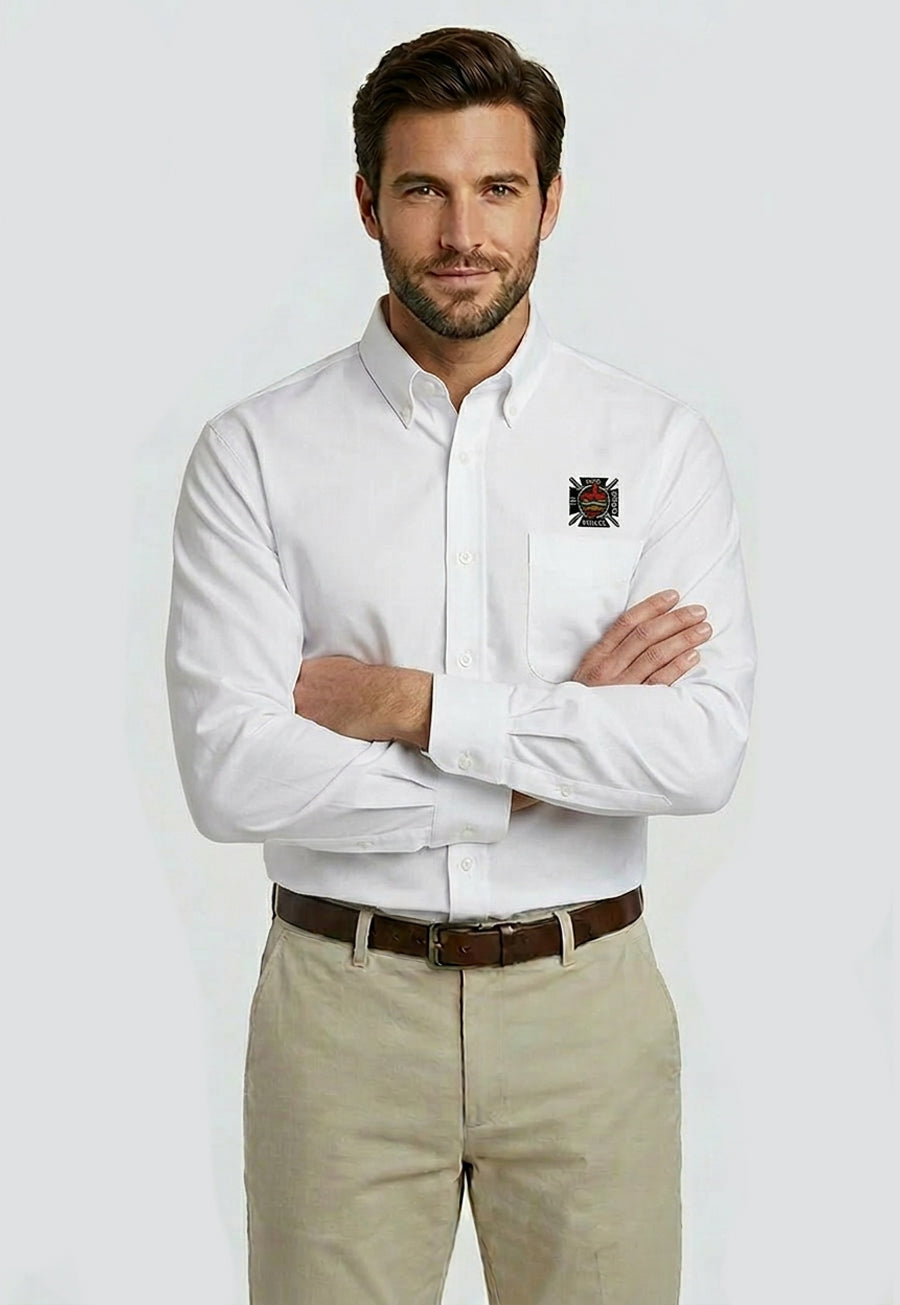 Knights Templar Long Sleeve Button-Down