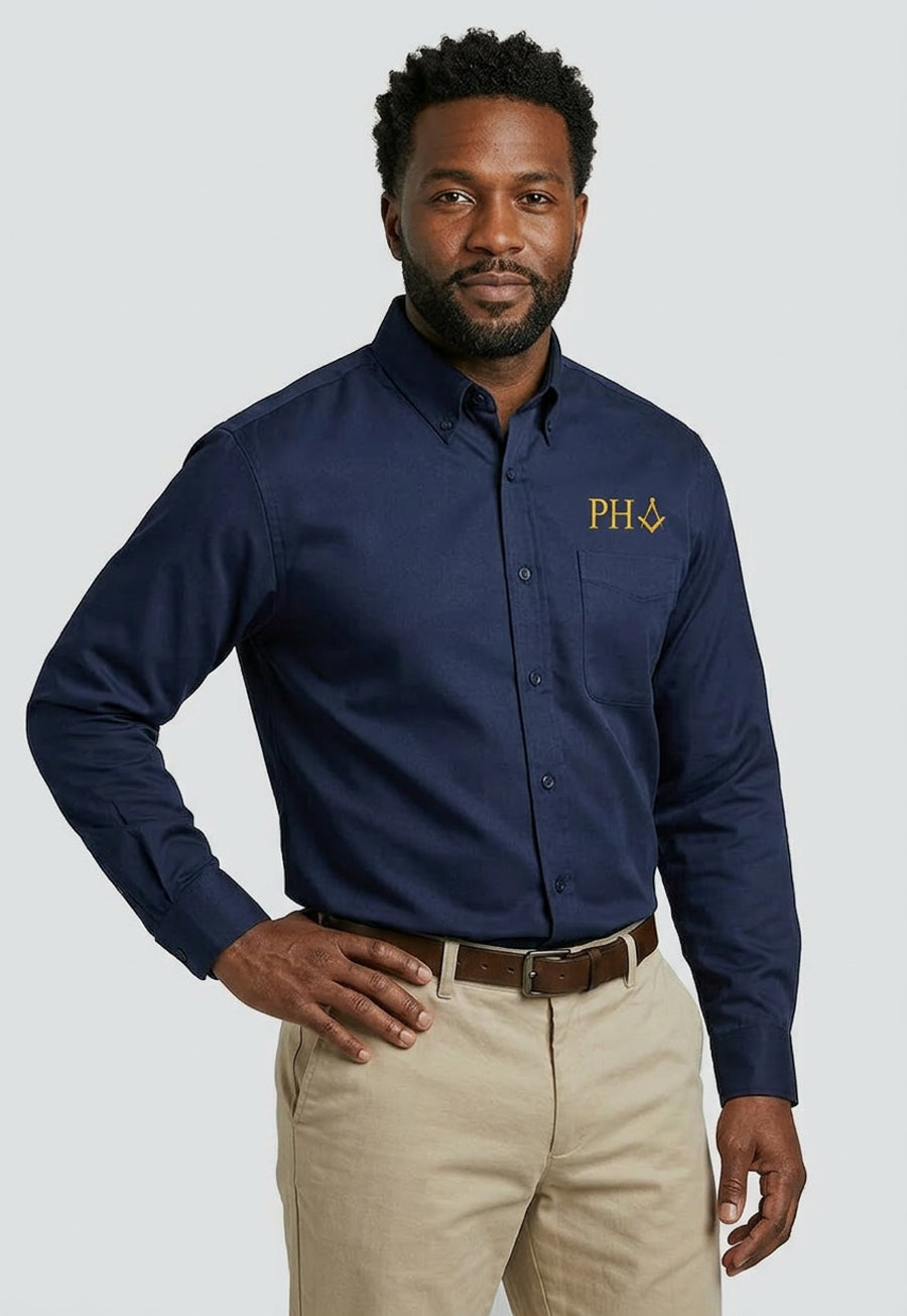 Prince Hall Long Sleeve Button-Down