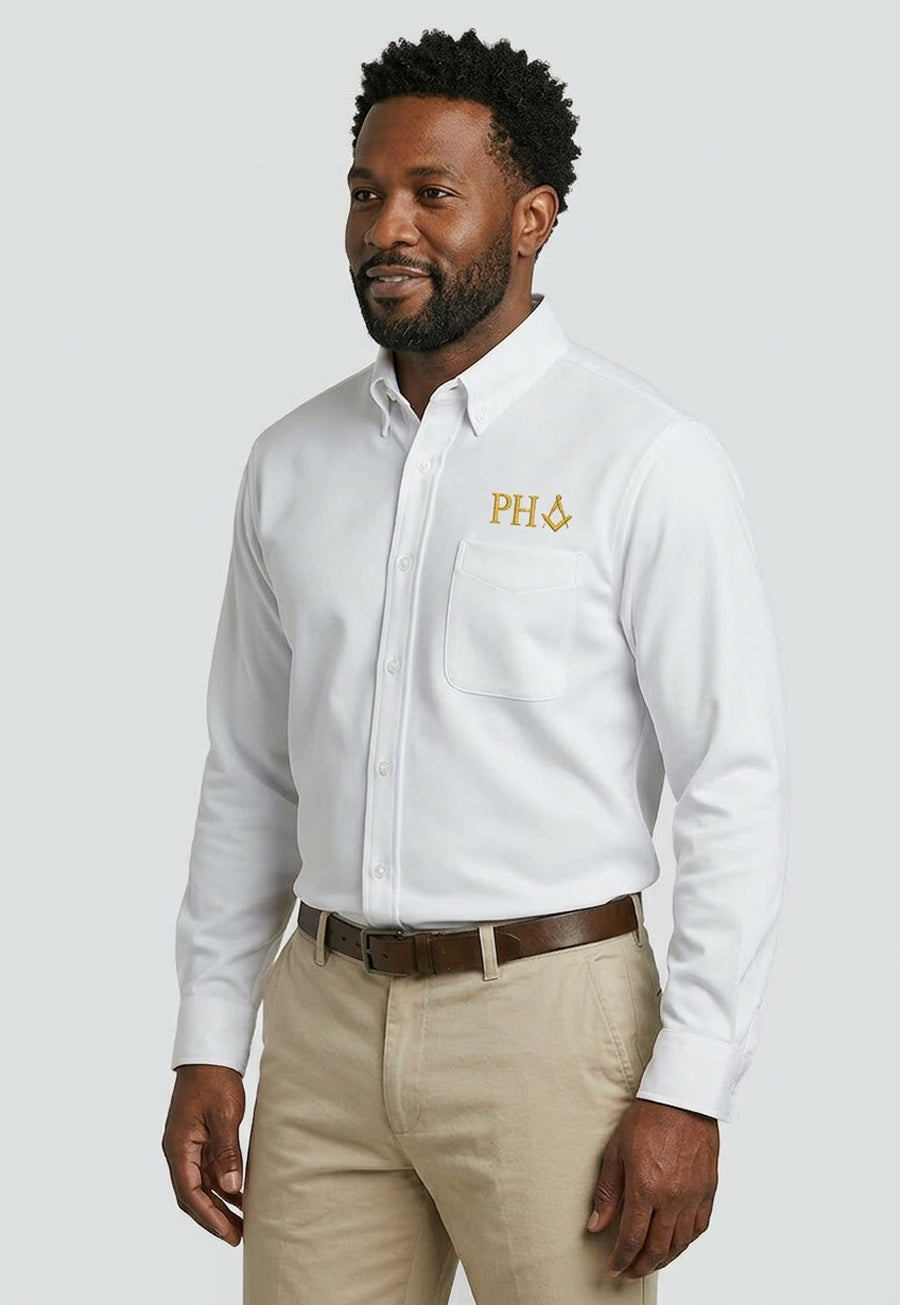 Prince Hall Long Sleeve Button-Down