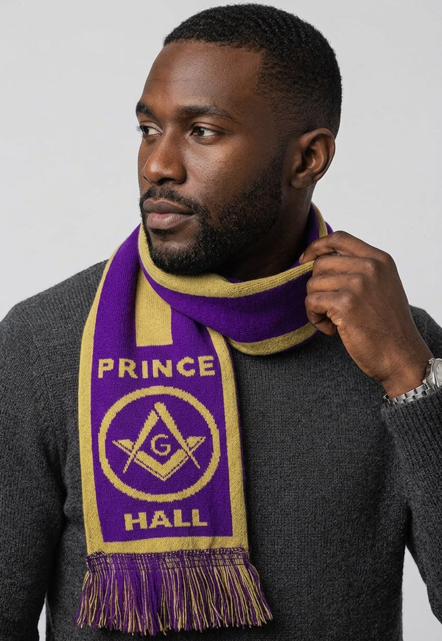 Prince Hall Masonic Scarf