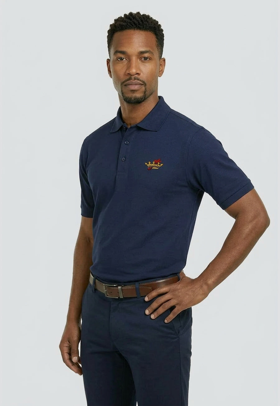 Templar Cross And Crown Polo