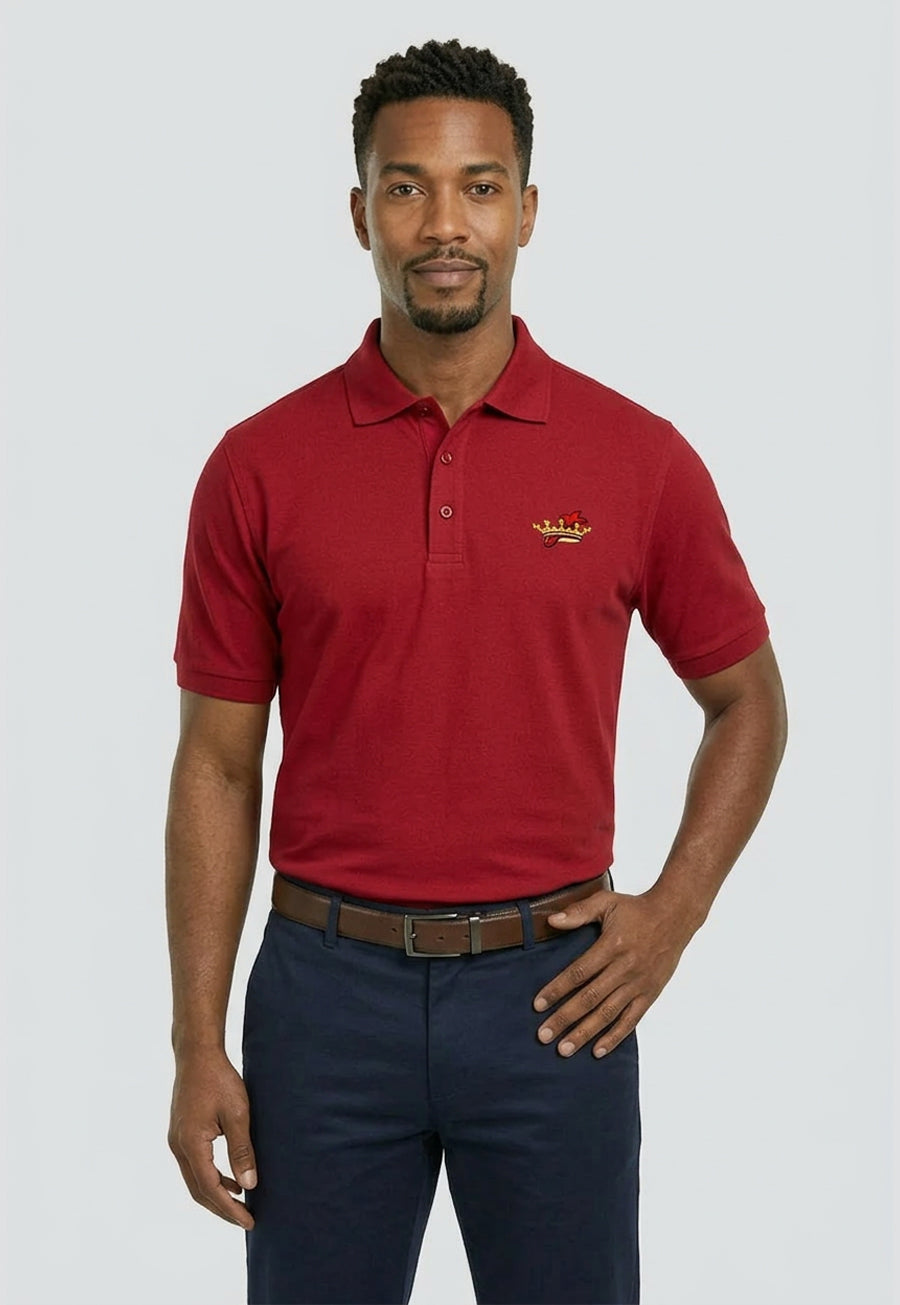 Templar Cross And Crown Polo
