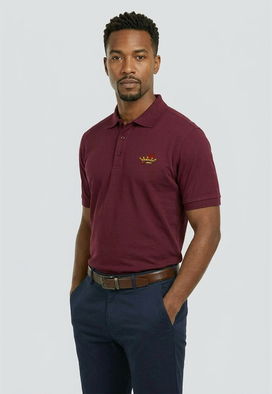 Templar Cross And Crown Polo