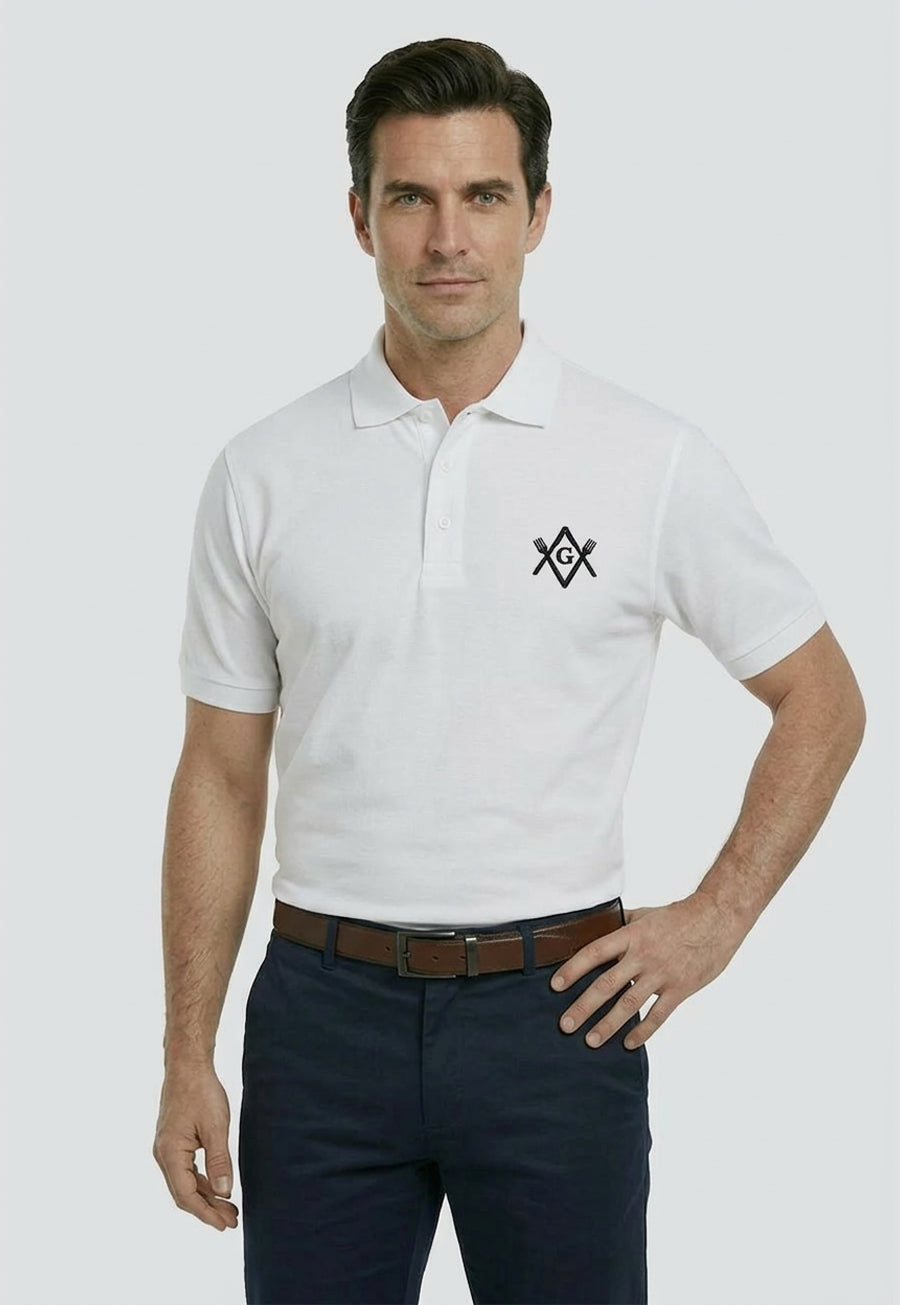 Knife And Fork Mason Polo