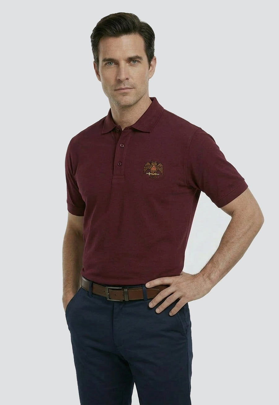 Scottish Rite Eagle Polo