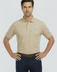 Silver Square And Compass Polo