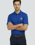 Silver Square And Compass Polo