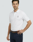 Silver Square And Compass Polo