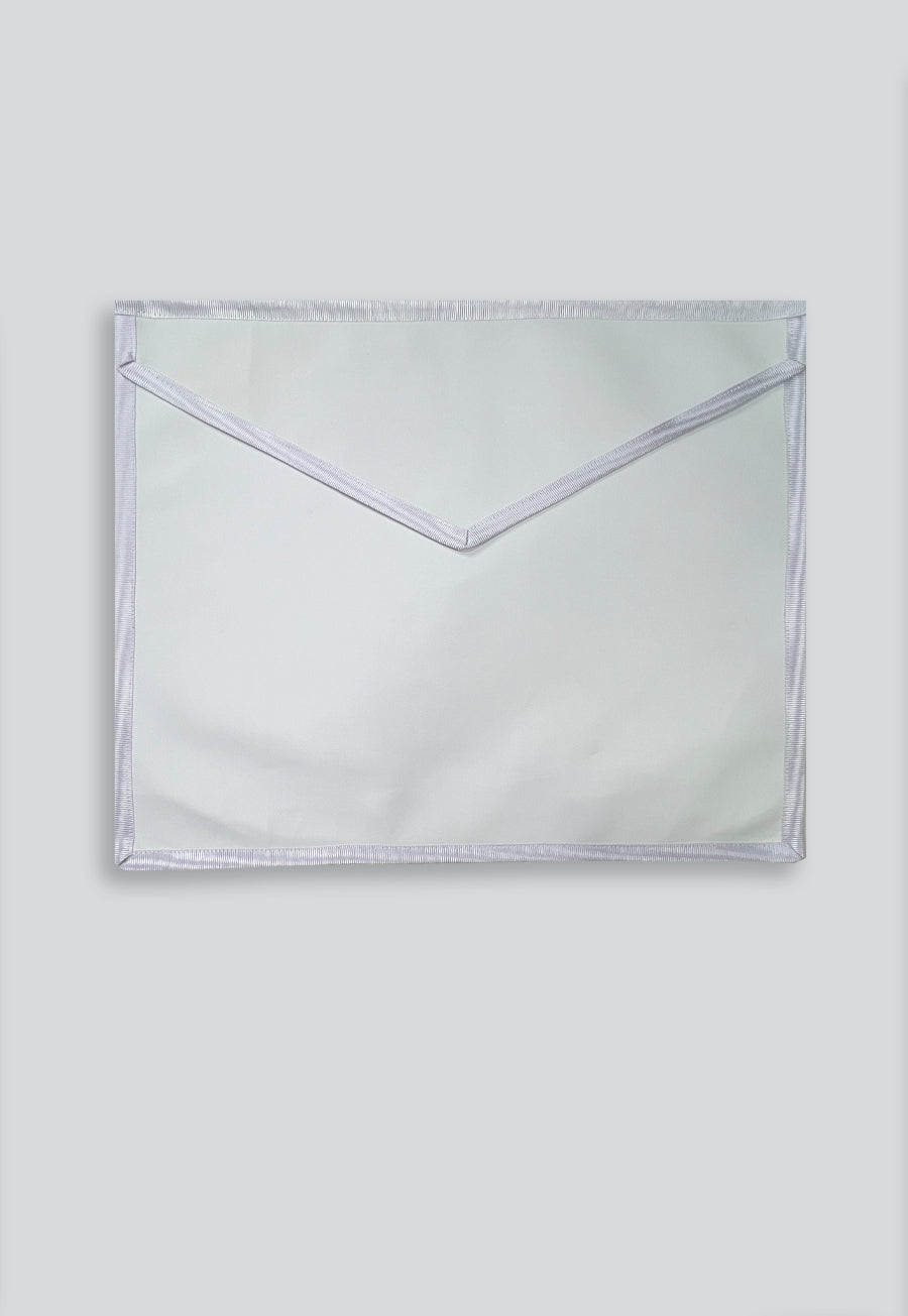 Entered Apprentice Masonic Apron - [White]