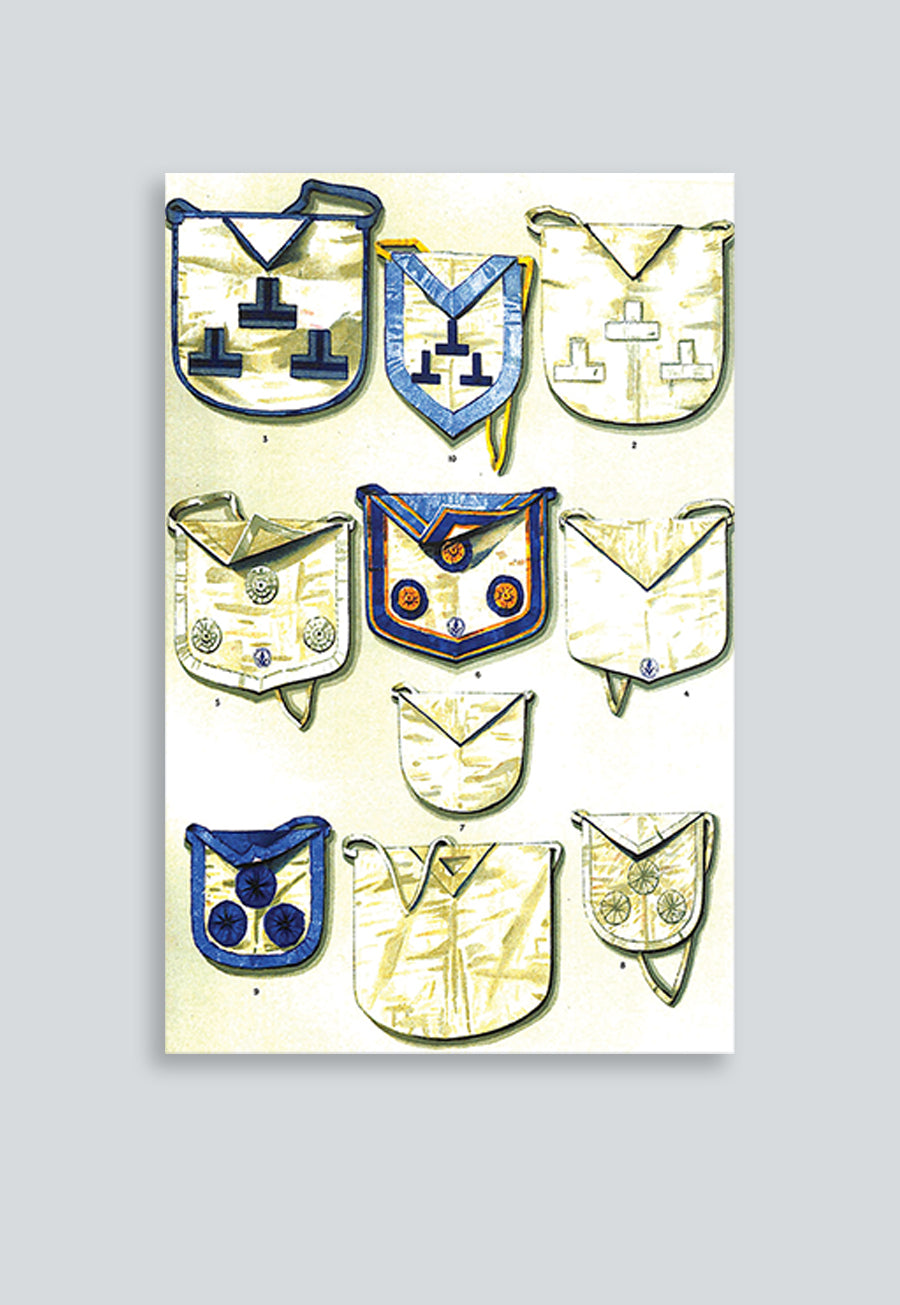 The National Grand Lodge of Germany Masonic Regalia Poster
