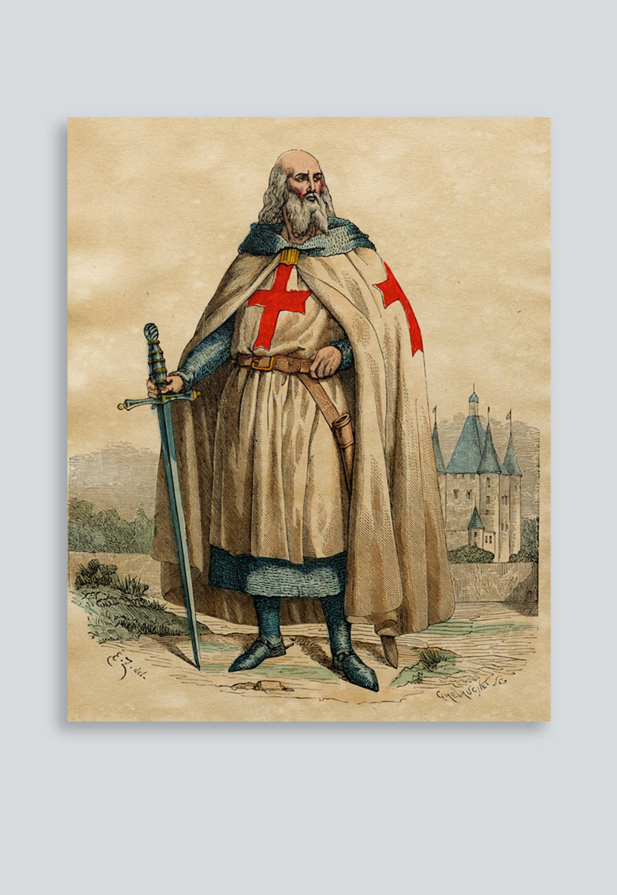 Jacques de Molay Poster