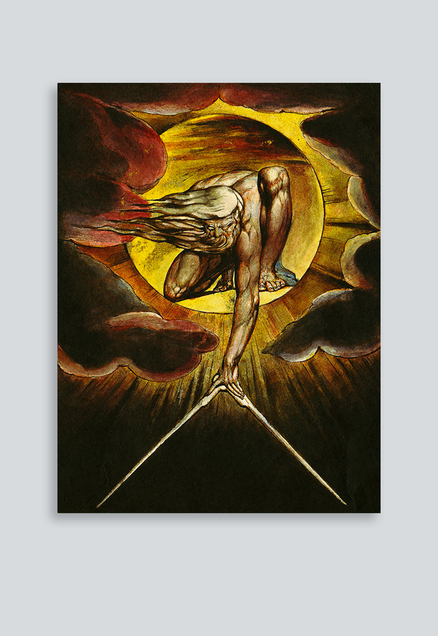 The Ancient of Days by William Blake Poster