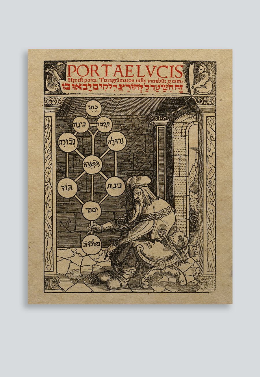 Portae Lucis Tree of Life Poster