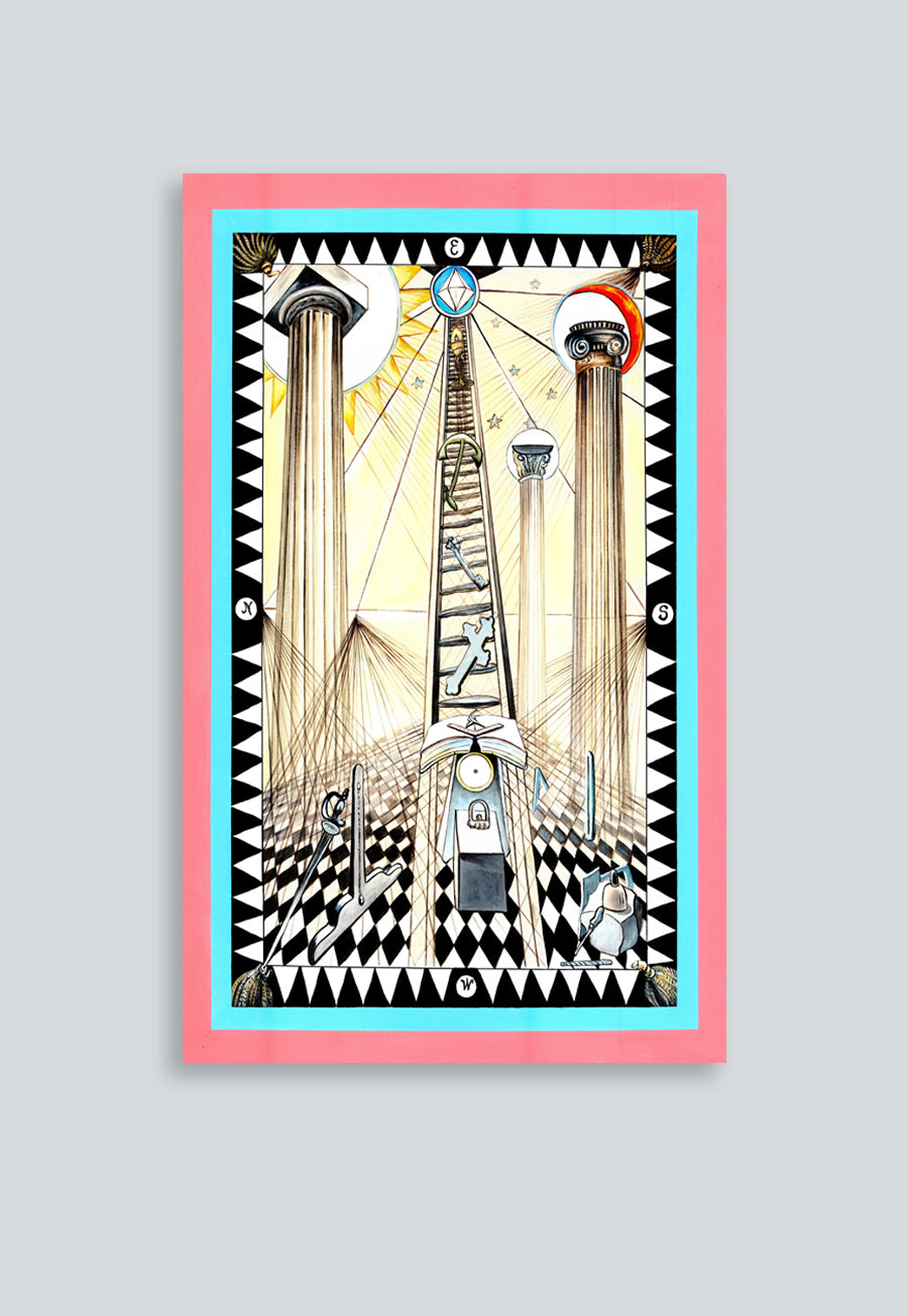 Harris EA Tracing Board Poster