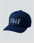 USAF Embroidered Masonic Flexfit Adult Cool & Dry Sport Hat