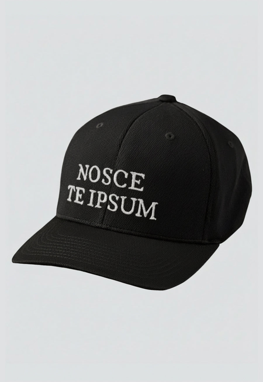 Nosce Te Ipsum Masonic Flexfit Adult Cool &amp; Dry Sport Hat