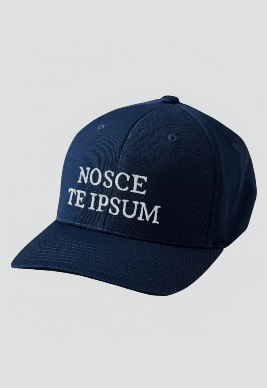Nosce Te Ipsum Masonic Flexfit Adult Cool &amp; Dry Sport Hat