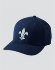 Fleur De Lis Masonic Flexfit Adult Cool & Dry Sport Hat