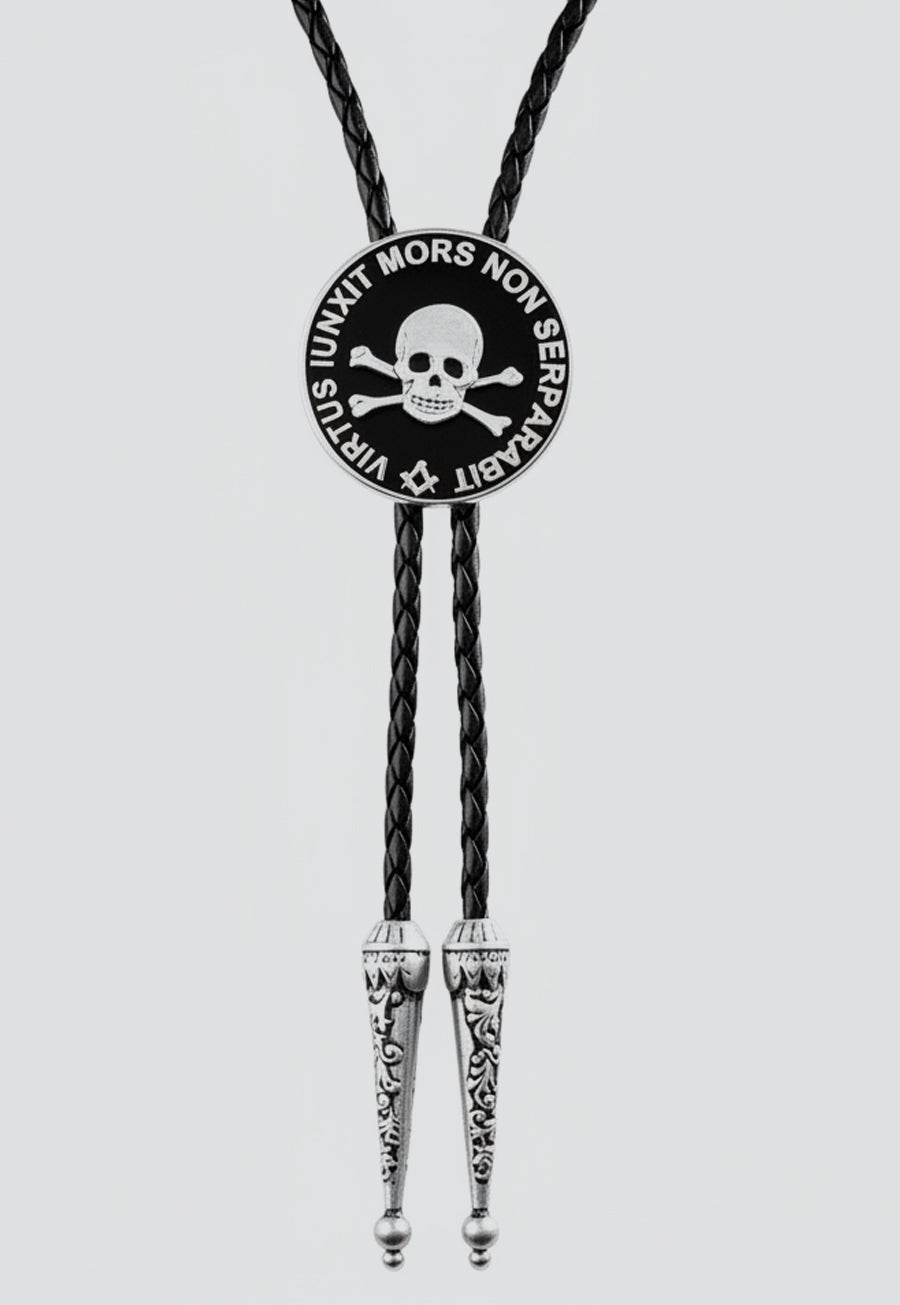 Widow's Son Round Masonic Bolo Tie